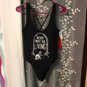 Hot Topic one piece swim suit! New with tags
